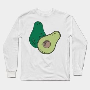 Avocado Lover Long Sleeve T-Shirt